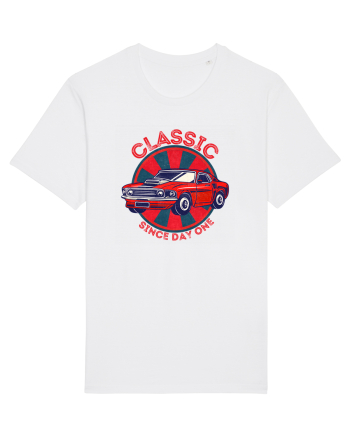 Masina Retro Clasica White