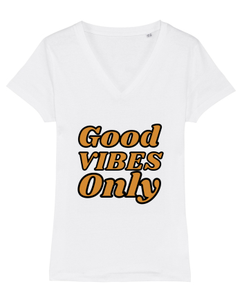 Good Vibes Only White