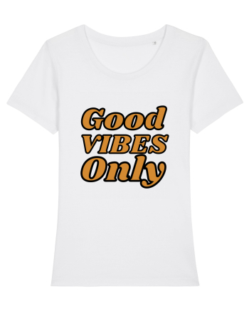 Good Vibes Only White