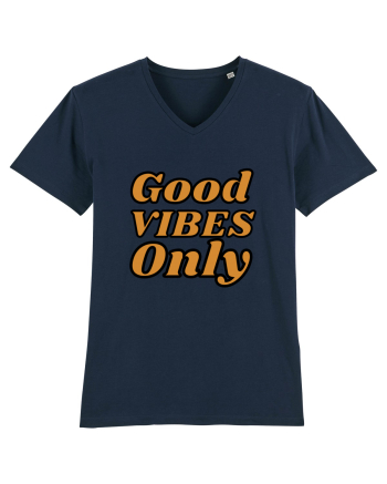 Good Vibes Only French Navy