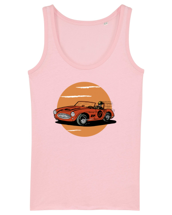 Retro Racing Cotton Pink