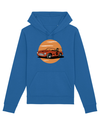 Retro Racing Royal Blue