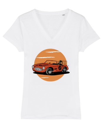 Retro Racing White