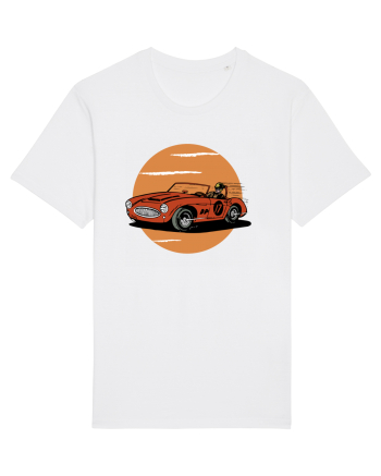 Retro Racing White