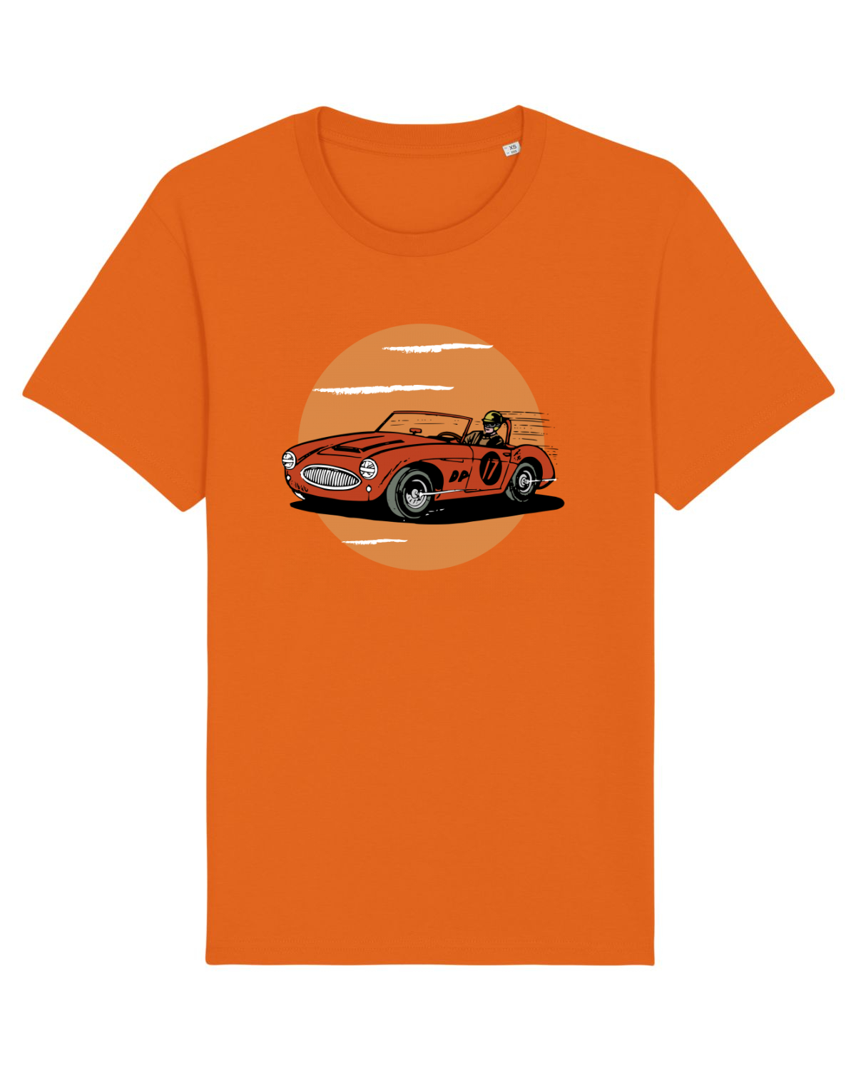 Tricou mânecă scurtă Unisex Rocker Bright Orange