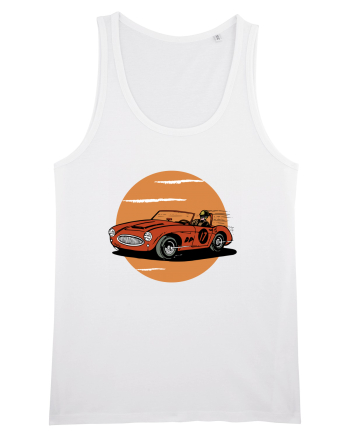 Retro Racing White