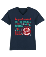 Secret Santa - sef / sefa Tricou mânecă scurtă guler V Bărbat Presenter