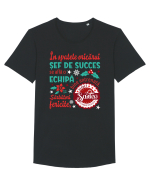 Secret Santa - sef / sefa Tricou mânecă scurtă guler larg Bărbat Skater
