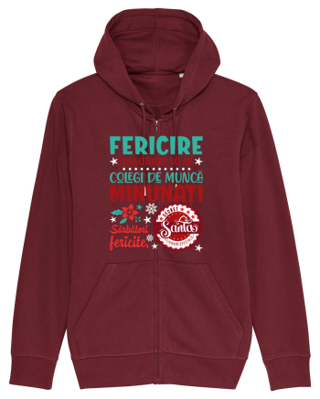 Secret Santa - coleg / colega Burgundy