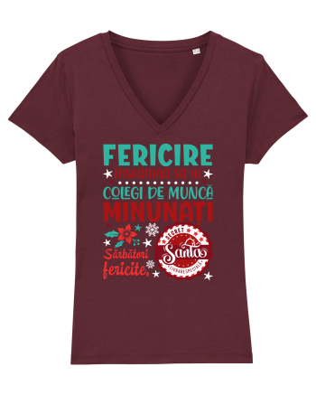Secret Santa - coleg / colega Burgundy