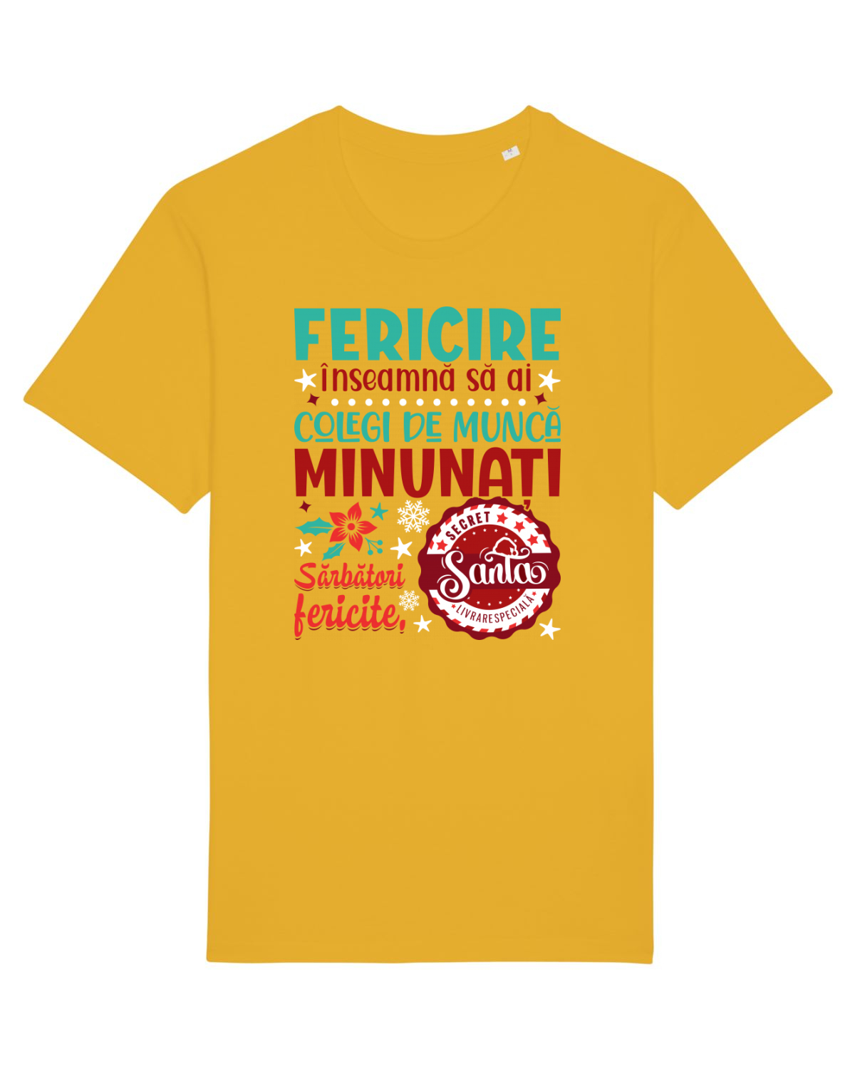 Tricou mânecă scurtă Unisex Rocker Spectra Yellow