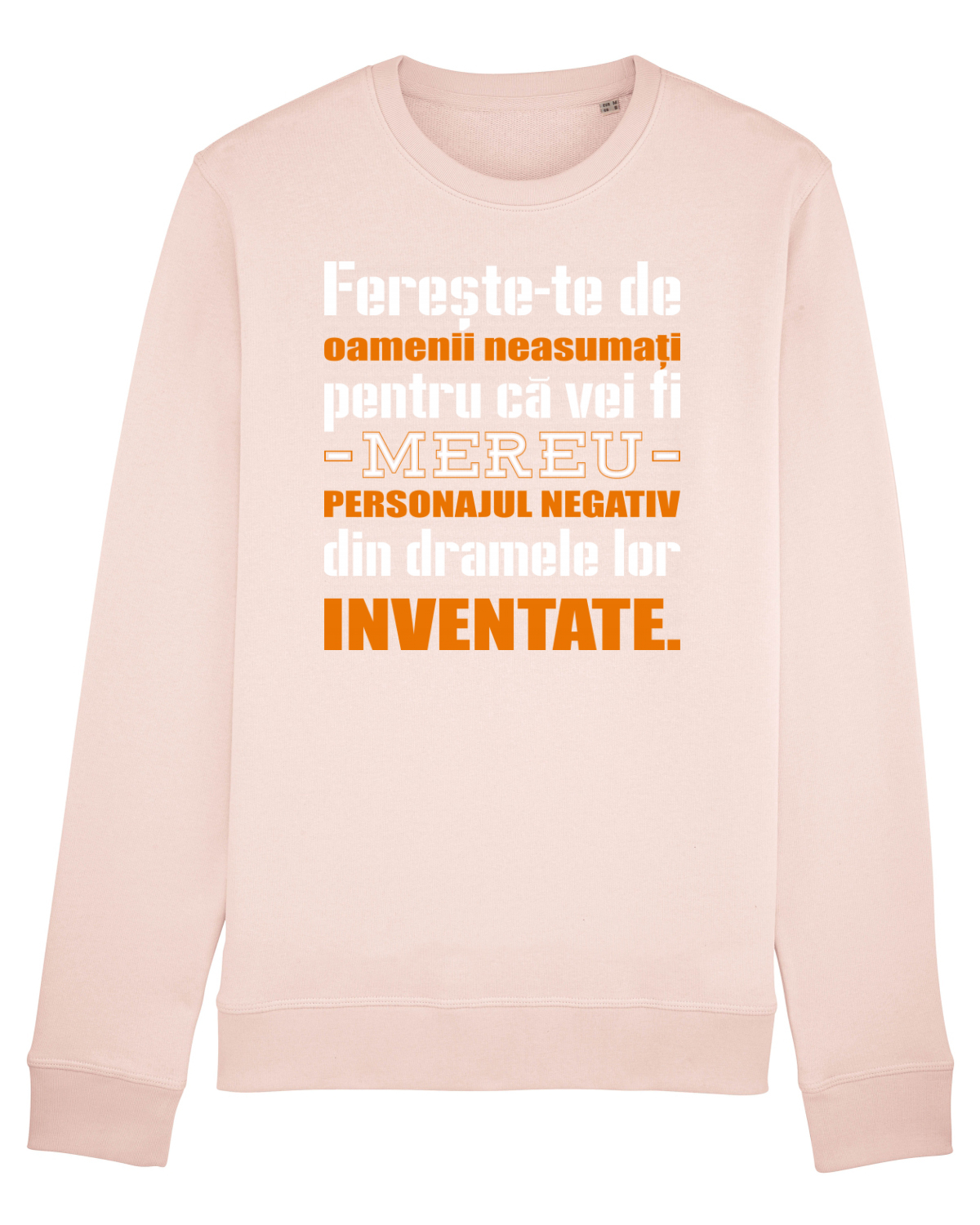 Bluză mânecă lungă Unisex Rise Candy Pink