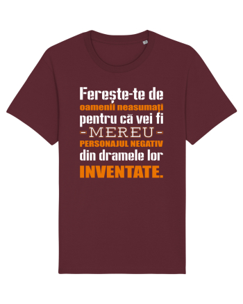 Oamenii neasumati Burgundy