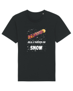 All I Need Is Snow! Snowboard Lover Tricou mânecă scurtă Unisex Rocker