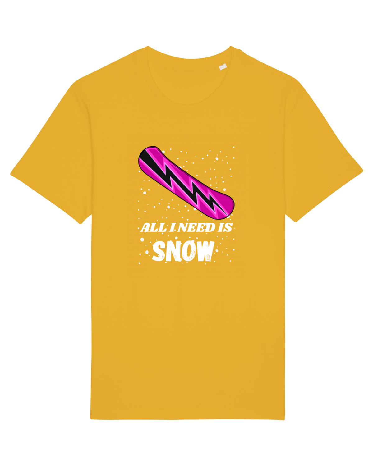 Tricou mânecă scurtă Unisex Rocker Spectra Yellow