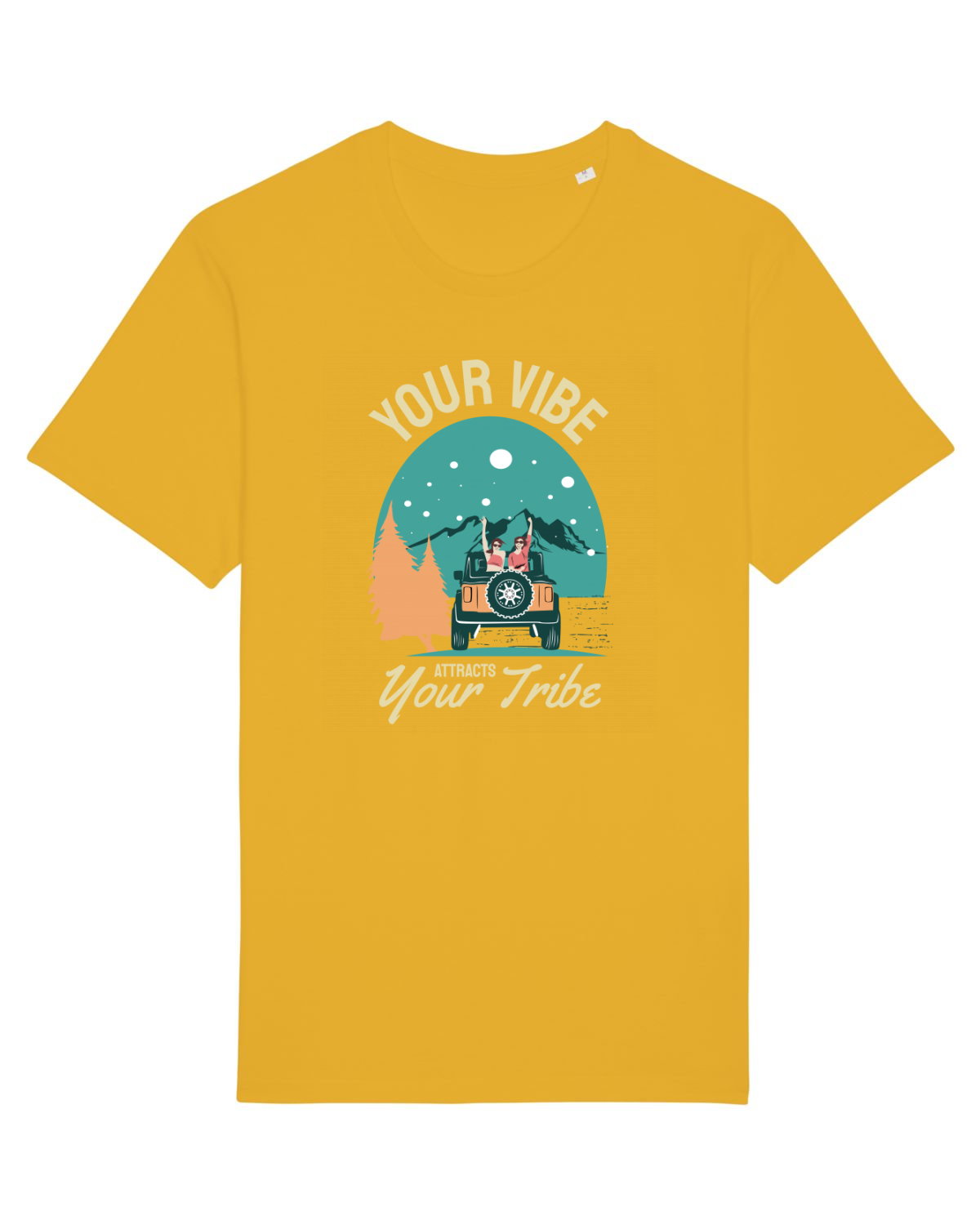 Tricou mânecă scurtă Unisex Rocker Spectra Yellow
