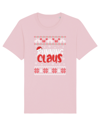 in stil ugly sweater - Running claus Cotton Pink