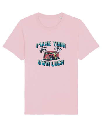 Make your Own Luck Van Surfing Cotton Pink