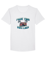 Make your Own Luck Van Surfing Tricou mânecă scurtă guler larg Bărbat Skater