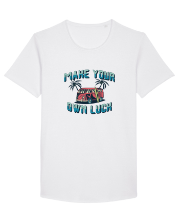 Make your Own Luck Van Surfing White