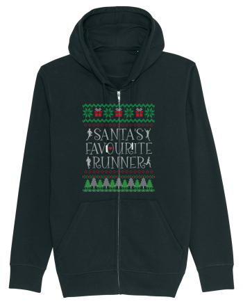 Pentru alergatori - Santa's favourite runner Black