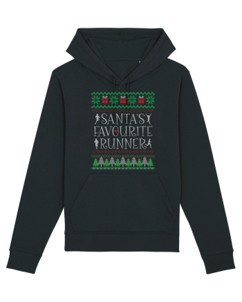 Pentru alergatori - Santa's favourite runner Black