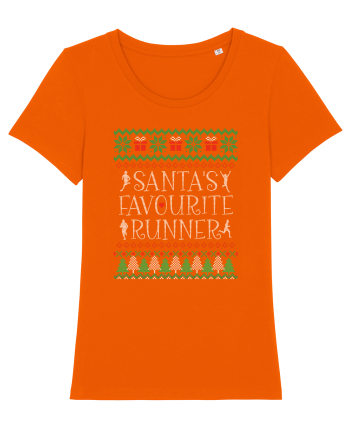 Pentru alergatori - Santa's favourite runner Bright Orange