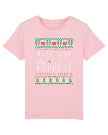 Pentru alergatori - Santa's favourite runner Cotton Pink