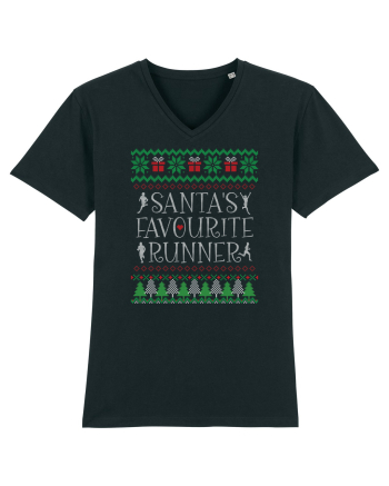 Pentru alergatori - Santa's favourite runner Black