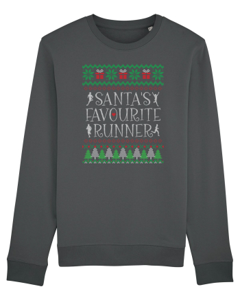 Pentru alergatori - Santa's favourite runner Anthracite