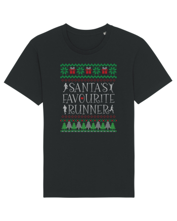 Pentru alergatori - Santa's favourite runner Black