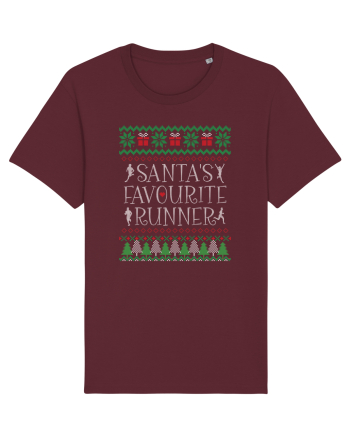 Pentru alergatori - Santa's favourite runner Burgundy