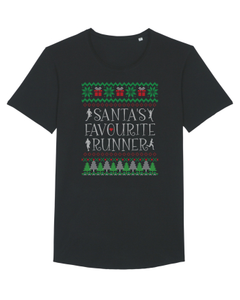 Pentru alergatori - Santa's favourite runner Black