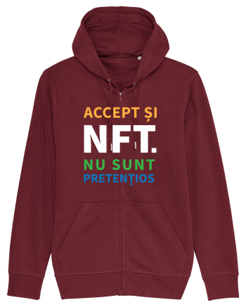 Accept si NFT Burgundy