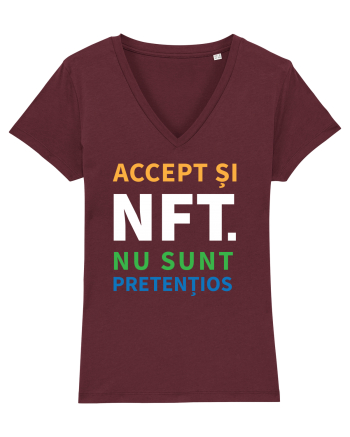 Accept si NFT Burgundy