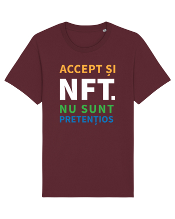 Accept si NFT Burgundy