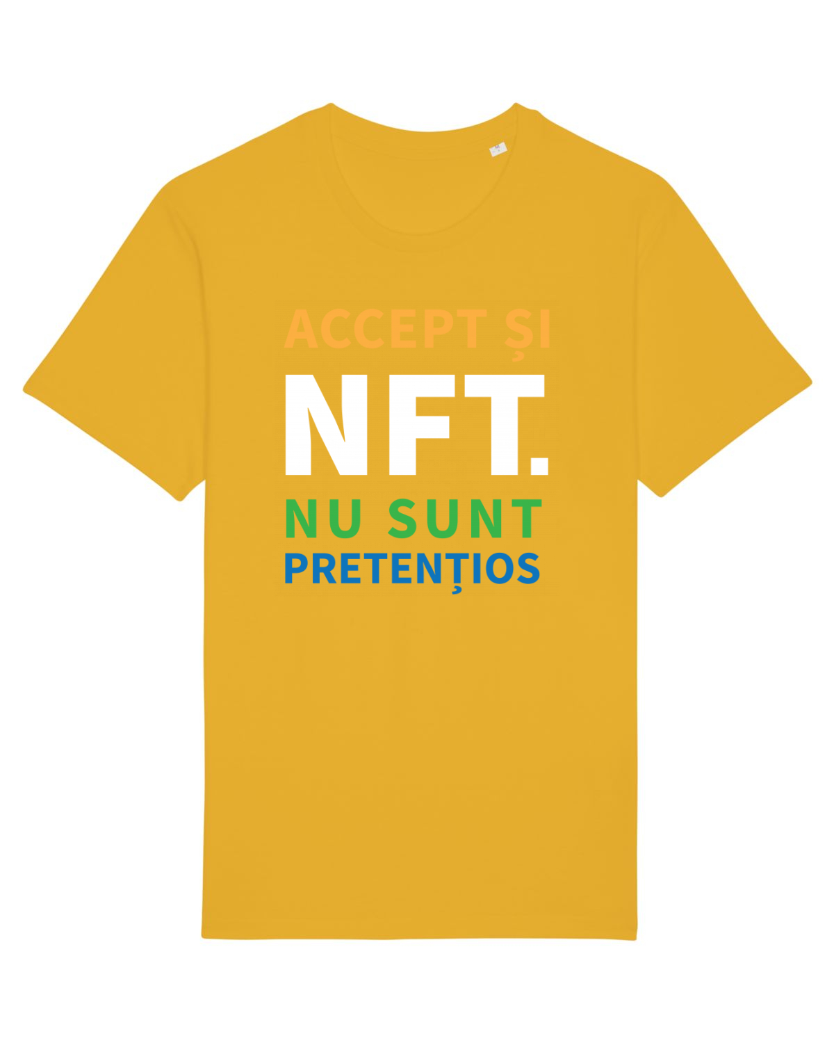 Tricou mânecă scurtă Unisex Rocker Spectra Yellow