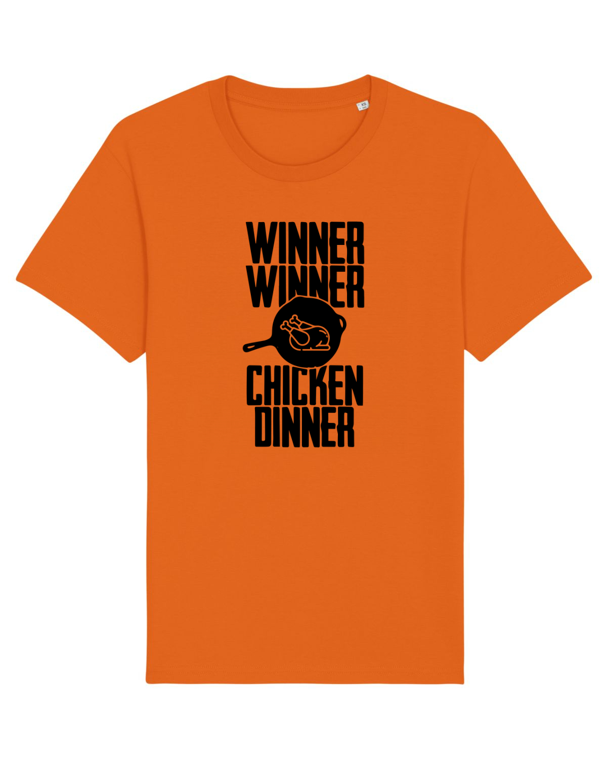 Tricou mânecă scurtă Unisex Rocker Bright Orange