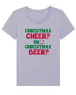 Christmas cheer Tricou mânecă scurtă guler larg fitted Damă Expresser