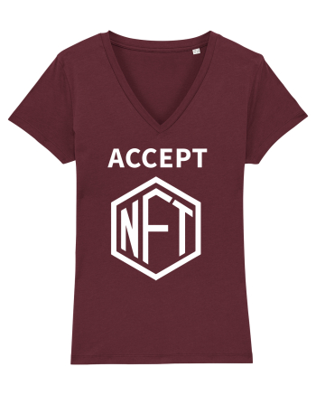 Accept NFT Burgundy