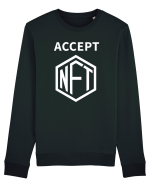 Accept NFT Bluză mânecă lungă Unisex Rise
