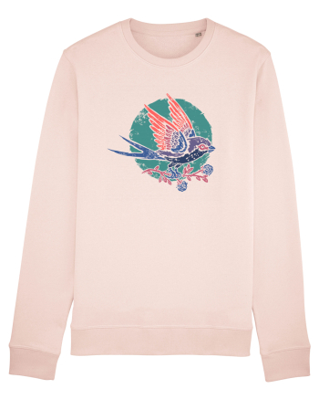 Vintage bird Candy Pink