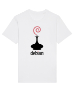 Debian linux Tricou mânecă scurtă Unisex Rocker