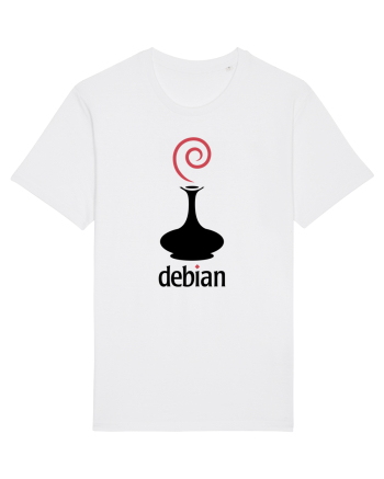 Debian linux Tricou mânecă scurtă Unisex Rocker