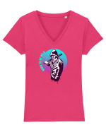 Wild thing Tricou mânecă scurtă guler V Damă Evoker
