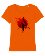 Shadow warrior Tricou mânecă scurtă guler larg fitted Damă Expresser