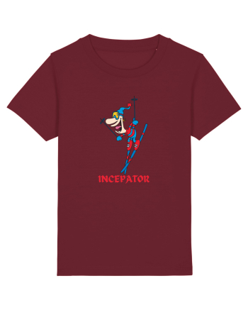 Schior începator! Burgundy