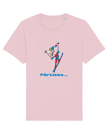 Pârtie... Schior începător! Feriți-vă! Cotton Pink