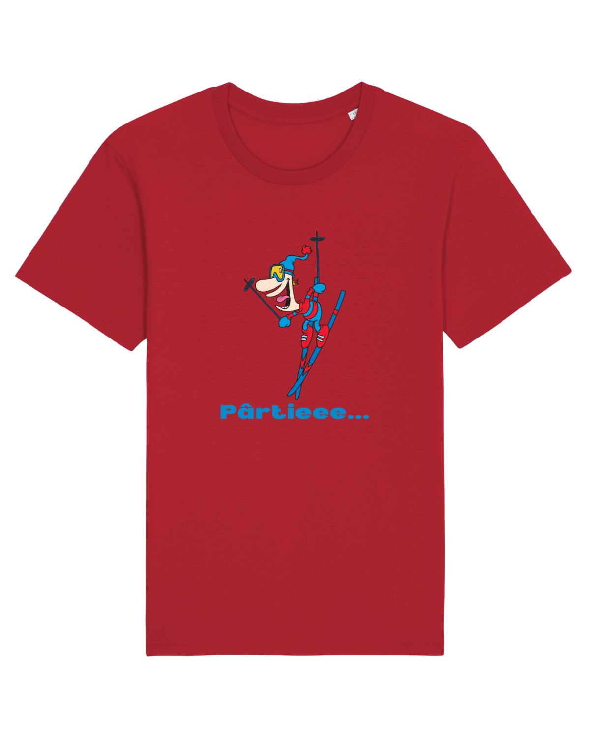 Tricou mânecă scurtă Unisex Rocker Red