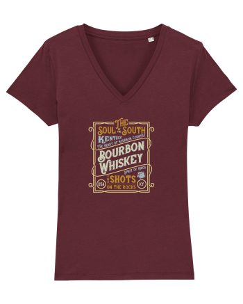 Bourbon Whiskey Burgundy
